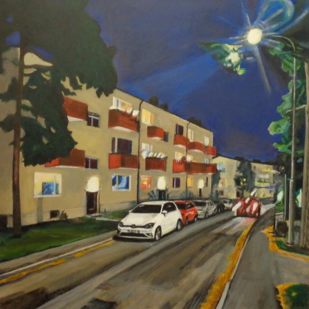 Akryl på canvas 50x50 cm